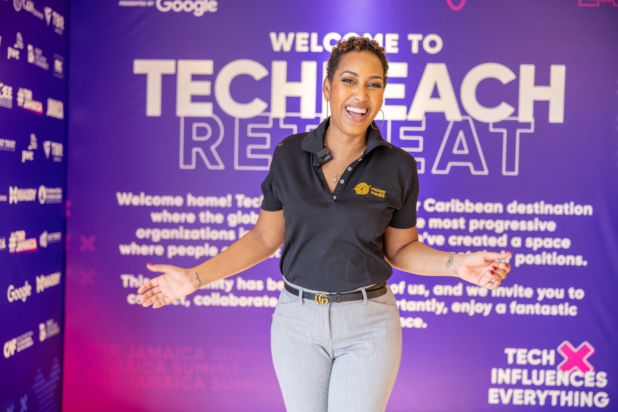 A moment from a past TechBeach Retreat