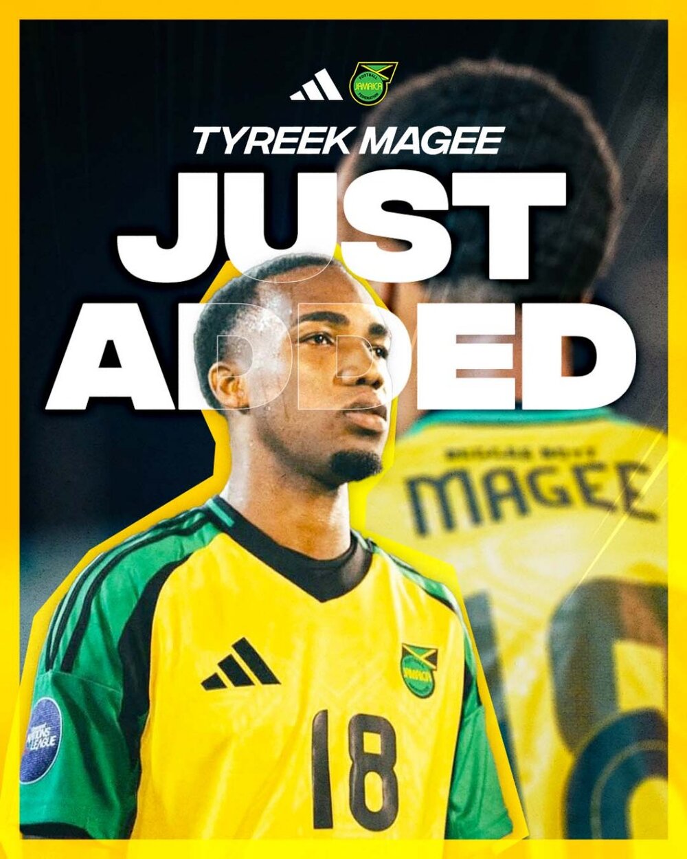 Tyreek Magee Just Added football announcement graphic