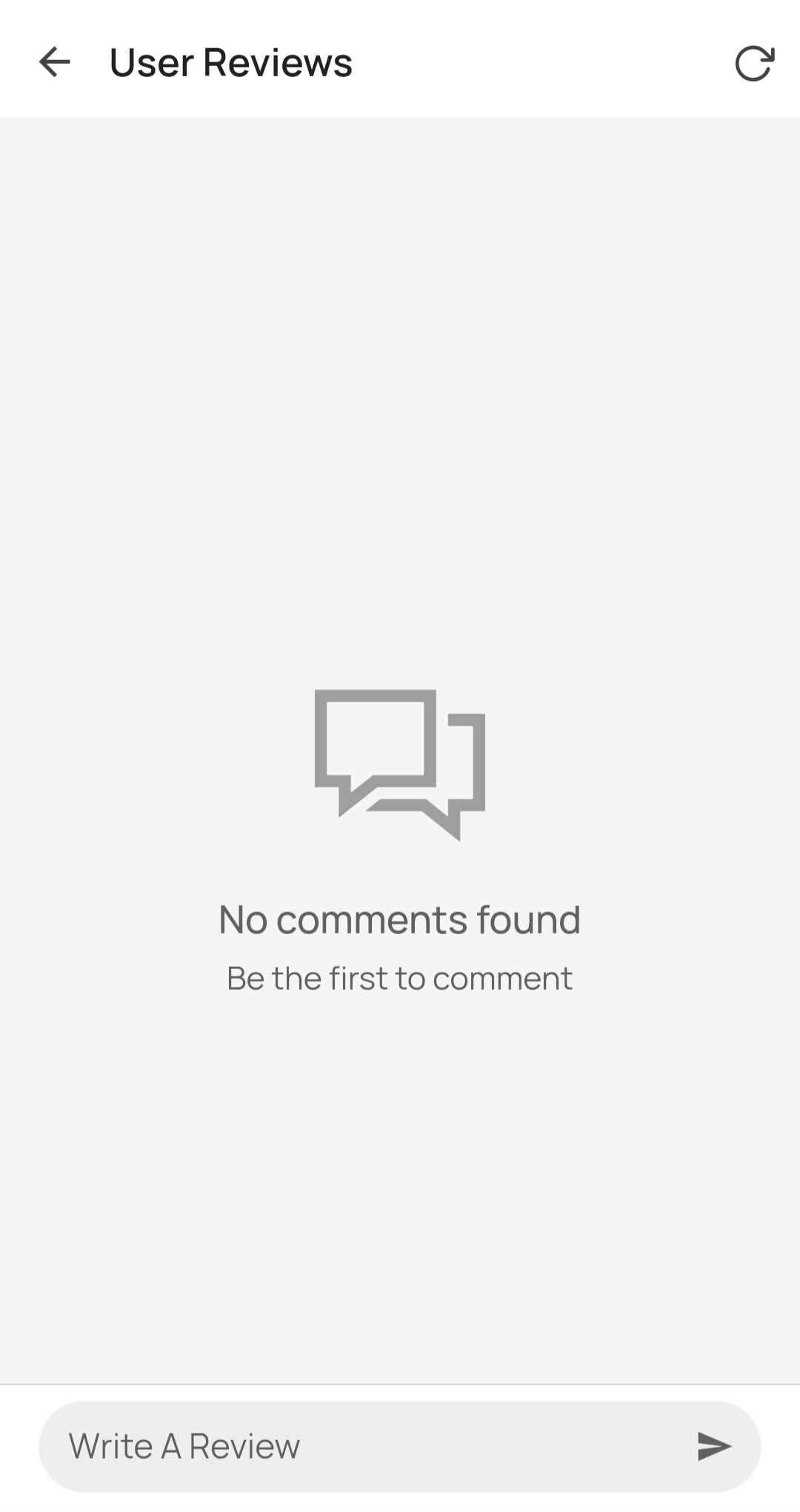 View Reviews Screenshot