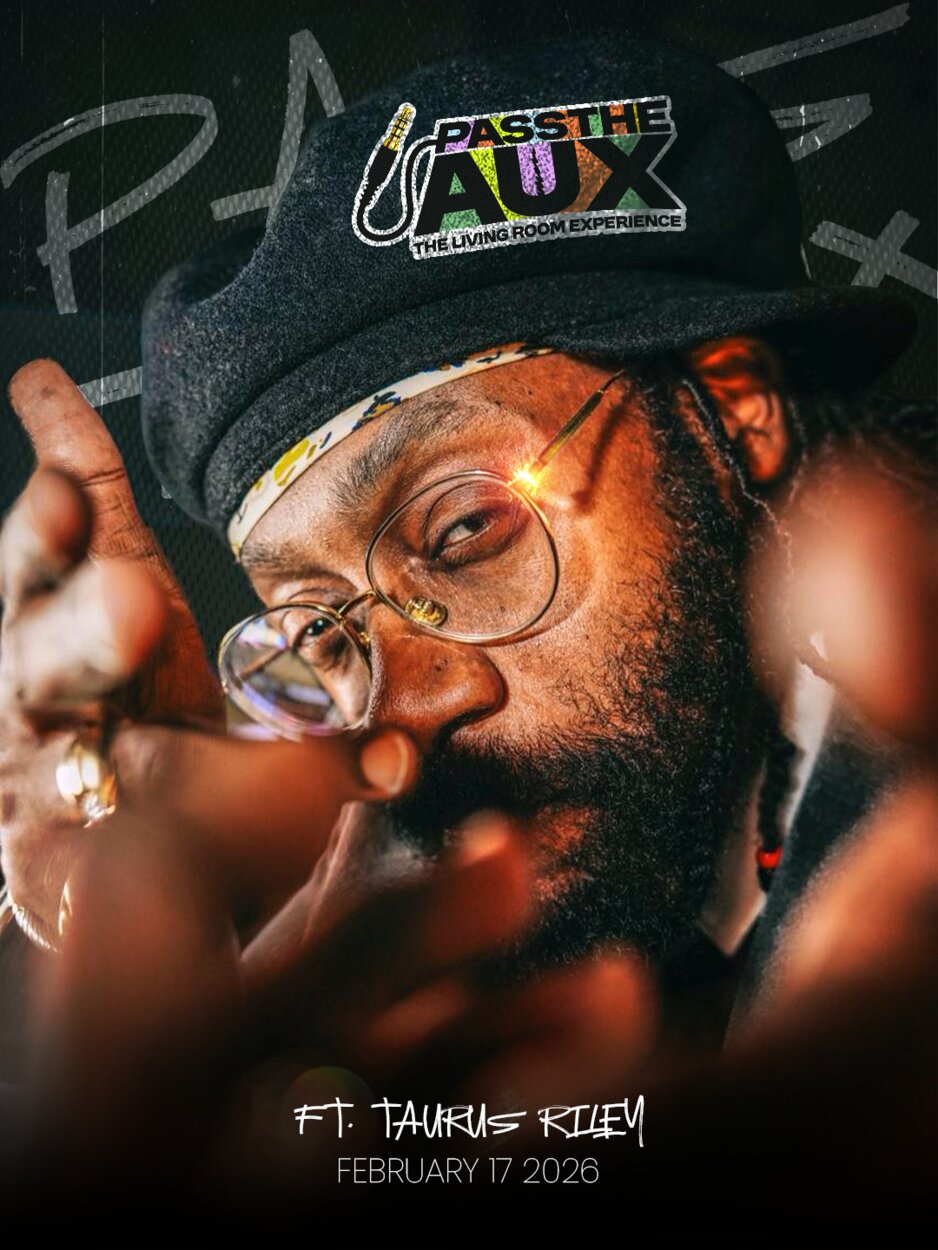Pass The Aux series creative featuring a guest artist