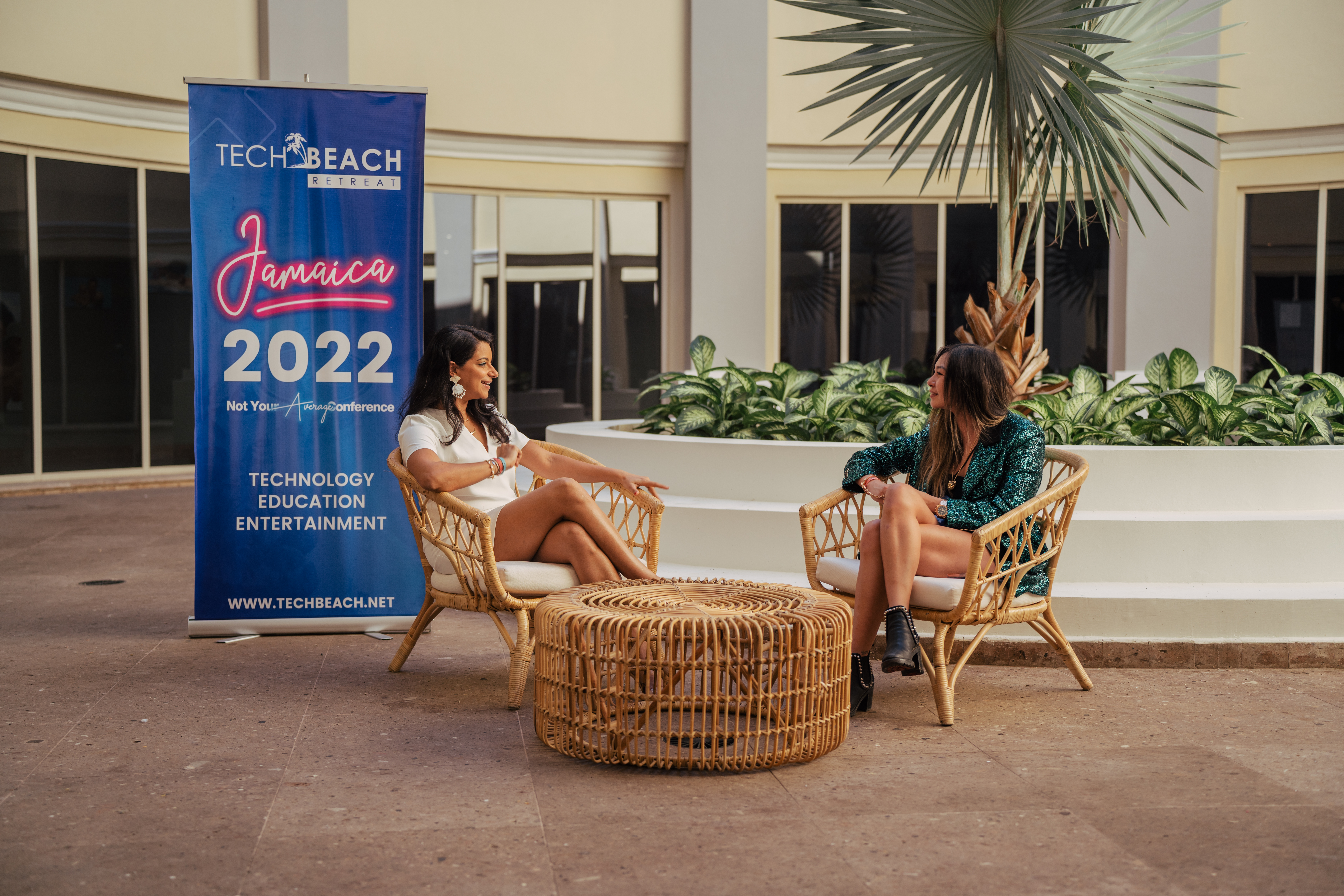 A moment from a past TechBeach Retreat