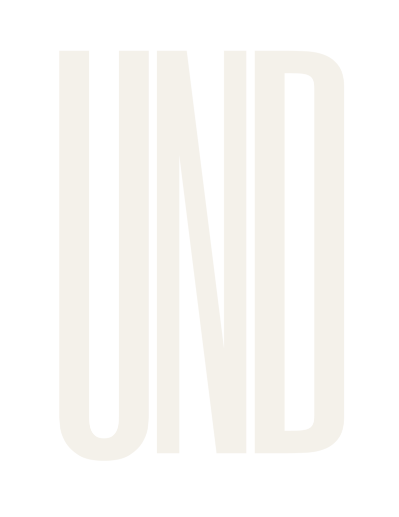 Undeniable magazine wordmark UND by Ralmar
