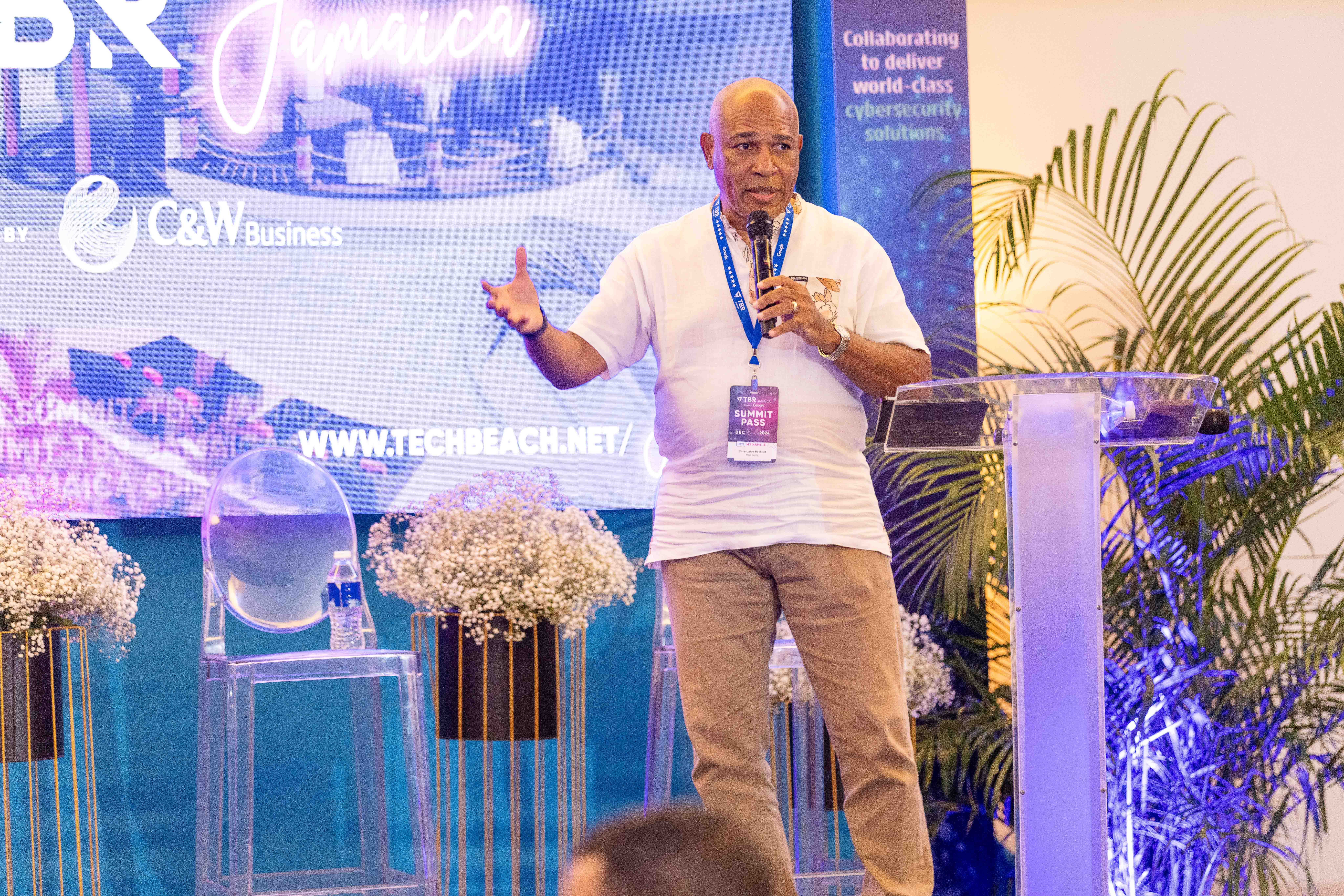 A moment from a past TechBeach Retreat