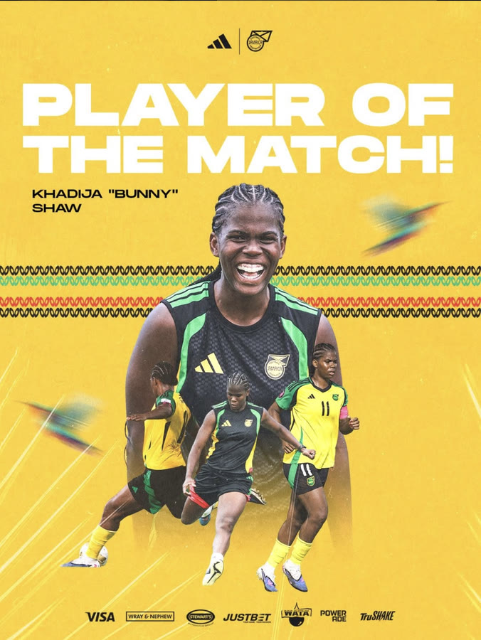 Federation Player of the Match graphic for Khadija Bunny Shaw