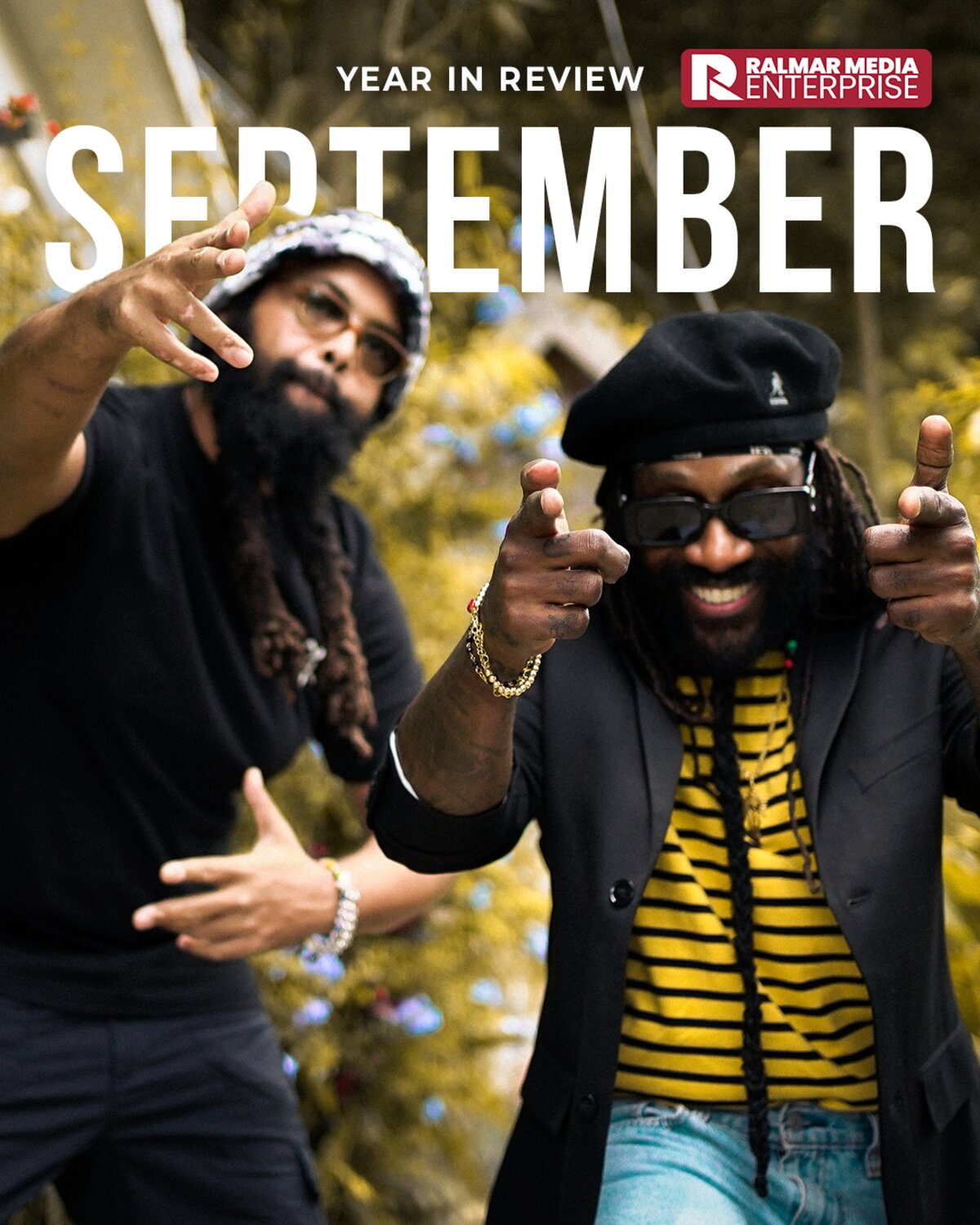 September Year in Review cover — artists together