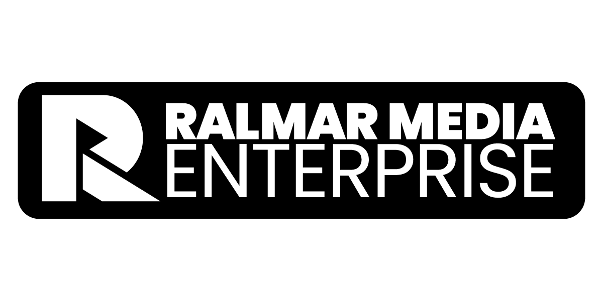 Ralmar black logo on light