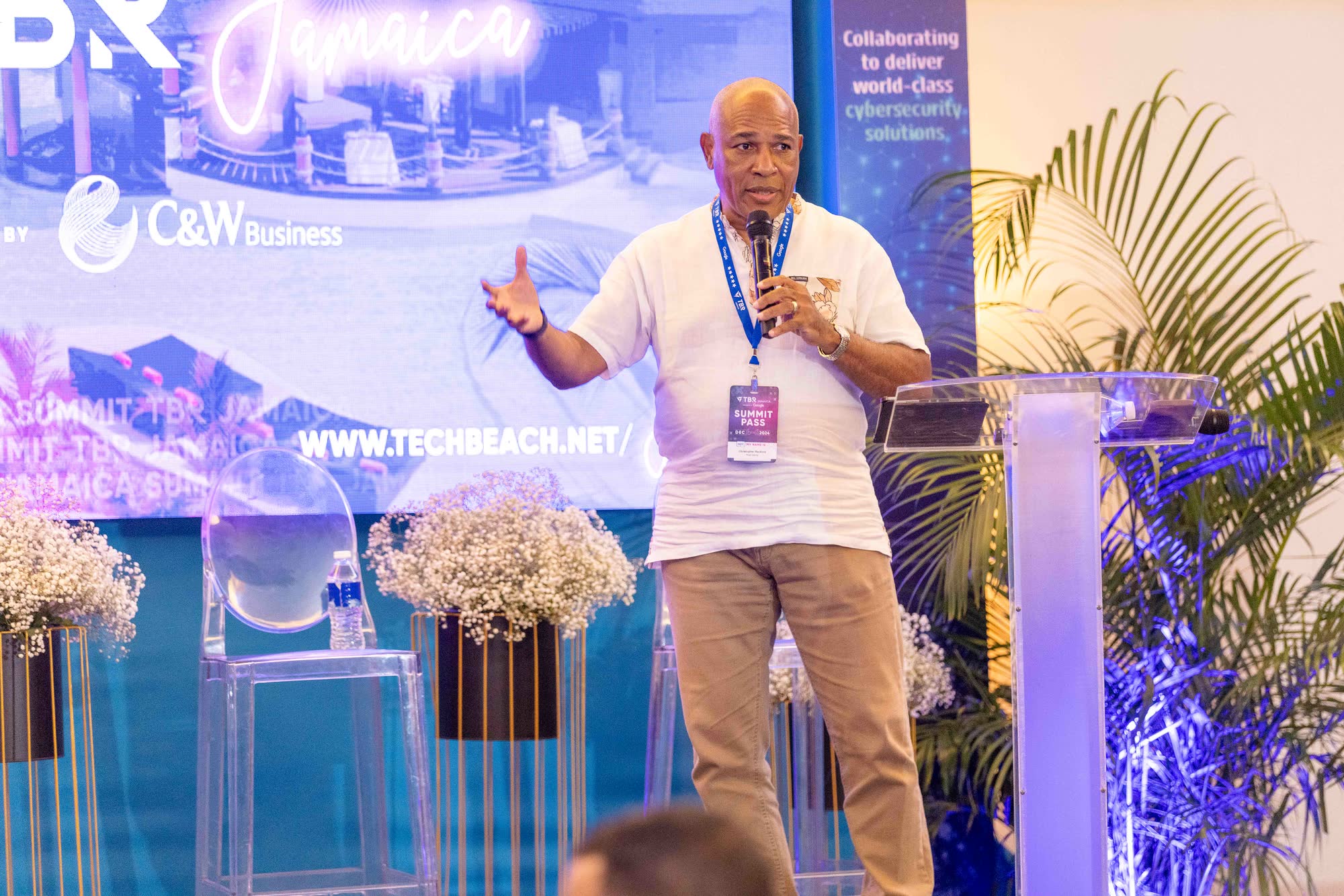 A moment from a past TechBeach Retreat