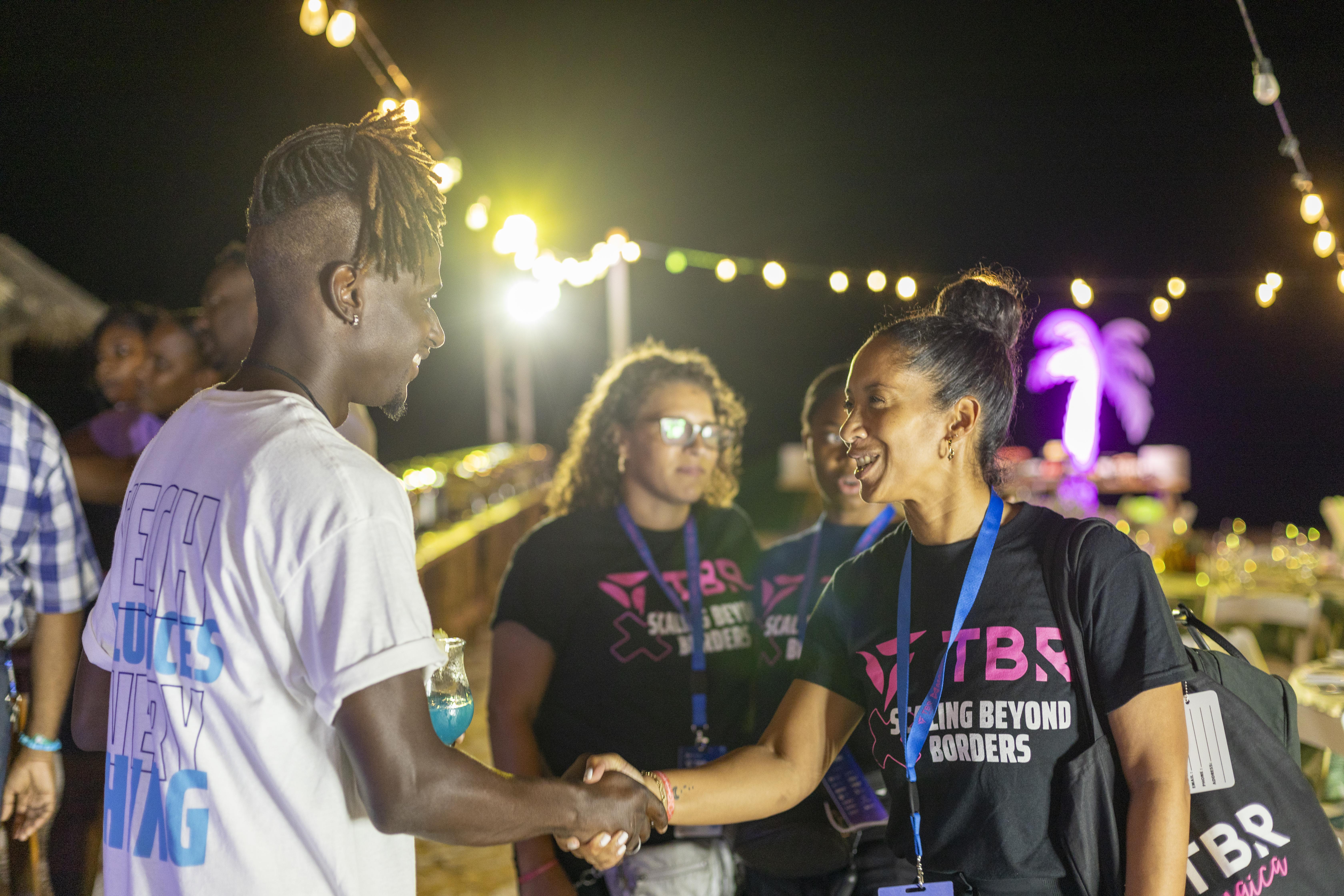 A moment from a past TechBeach Retreat