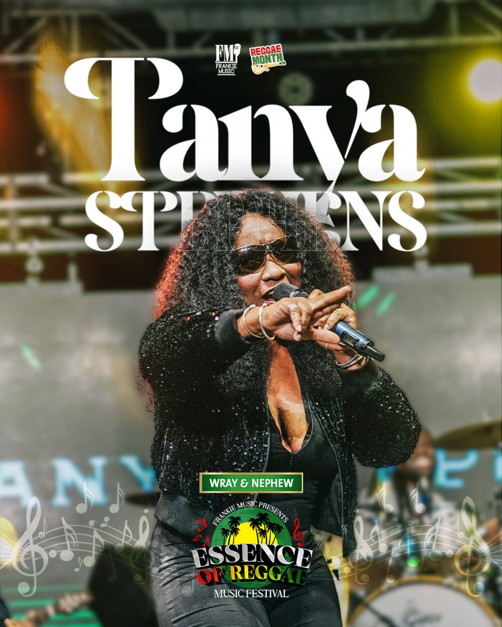 Tanya Stephens artist treatment graphic