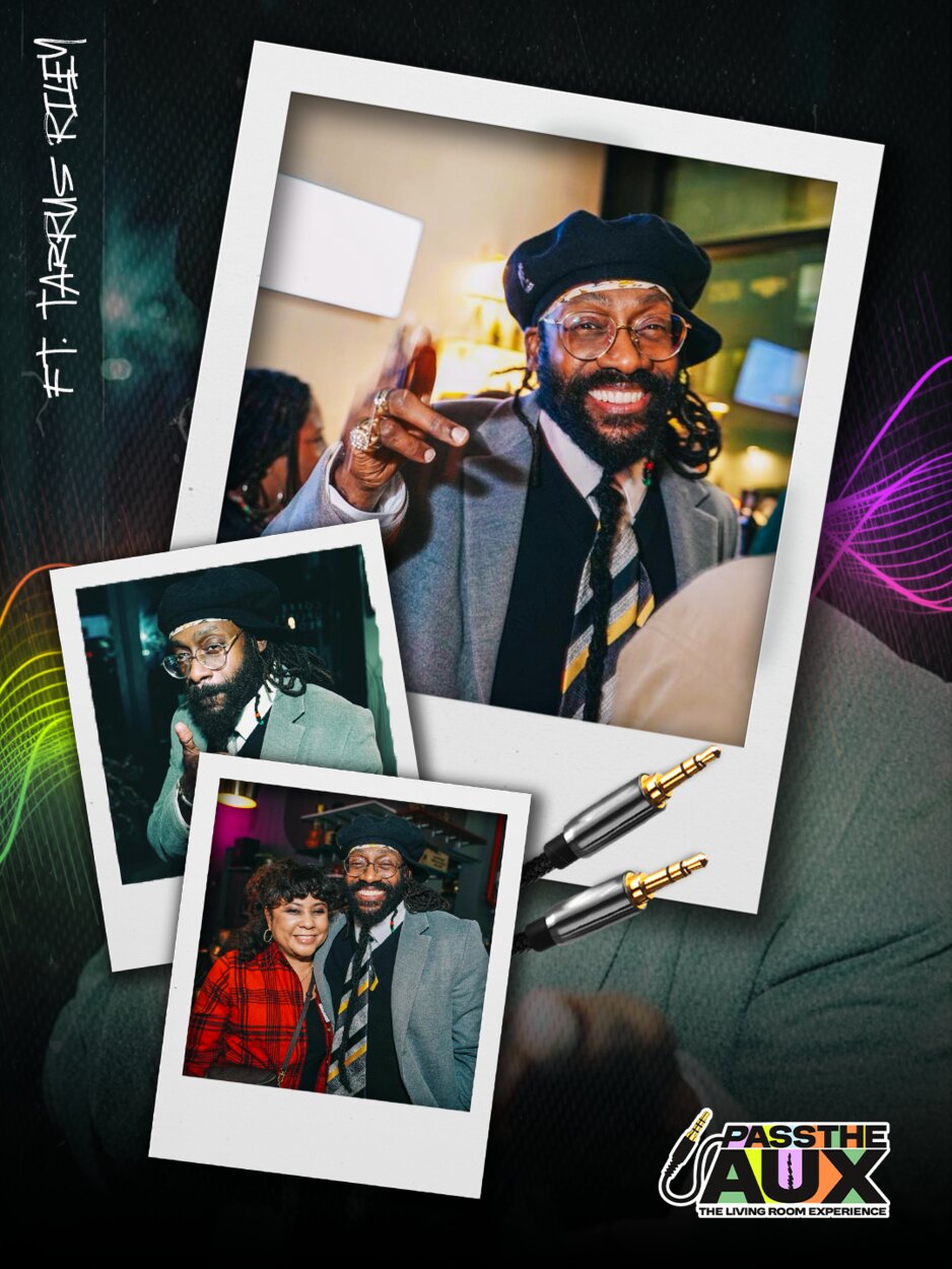 Pass The Aux polaroid-style series creative